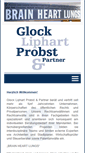 Mobile Screenshot of glock-liphart-probst.de